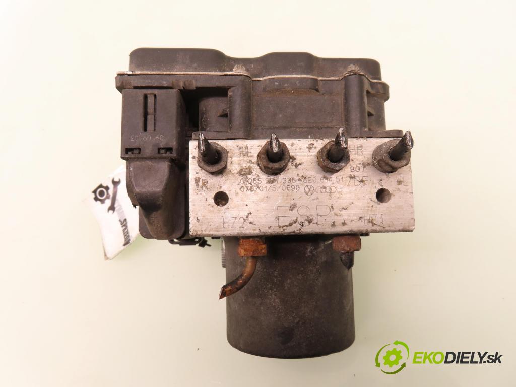 OPEL MERIVA A nadwozie wielkoprzestrzenne (MPV) (X03) HB 2009 92,00 1.8 - Z 18 XE 1796,00 pumpa ABS 0265950954 (Pumpy brzdové)