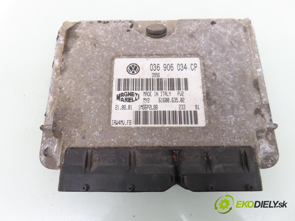 SEAT LEON (1M1) HB 2002 77,00 1.6 16 V - ATN 1598,00 Riadiaca jednotka Motor 036906034CP ; 6160063502