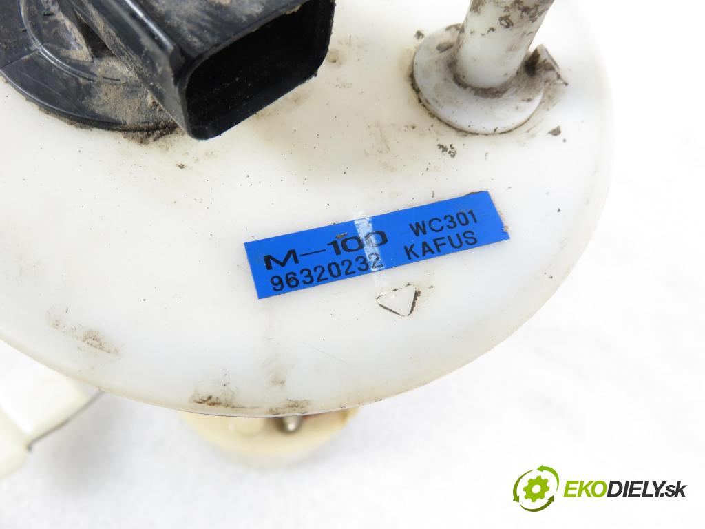 DAEWOO MATIZ (M100, M150) HB 2004 38,00 0.8 52 - F8CV 796,00 pumpa paliva 96320232