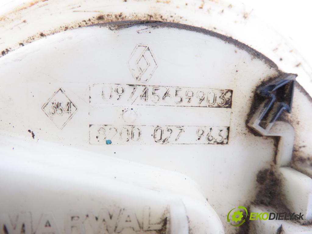 RENAULT CLIO II (BB_, CB_) HB 2001 43,00 1.2 8V 58 1149,00 Pumpa paliva 8200027963