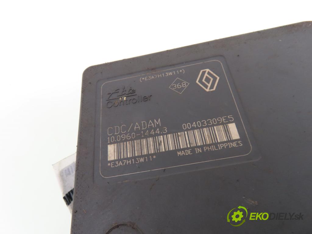 RENAULT LAGUNA II (BG0/1_) LIFTBACK 2002 89,00 1.8 16V 121 - F4P 770 1783,00 Pumpa ABS 10096014443 (Pumpa ABS)