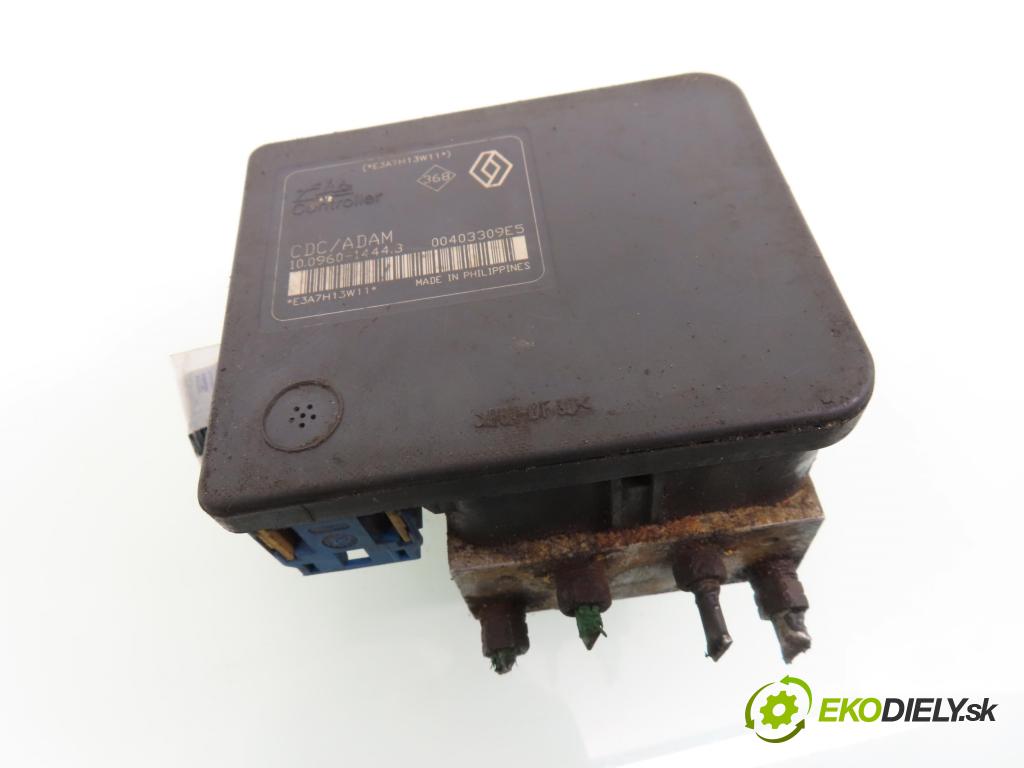 RENAULT LAGUNA II (BG0/1_) LIFTBACK 2002 89,00 1.8 16V 121 - F4P 770 1783,00 Pumpa ABS 10096014443 (Pumpa ABS)