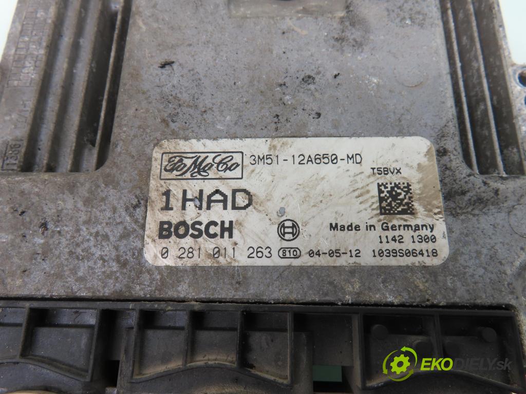 FORD FOCUS C-MAX (DM2) MINIVAN 2004 80,00 1.6 TDCi 109 - G8DA 1560,00 Riadiaca jednotka Motor 0281011263 ; 3M5112A650MD
