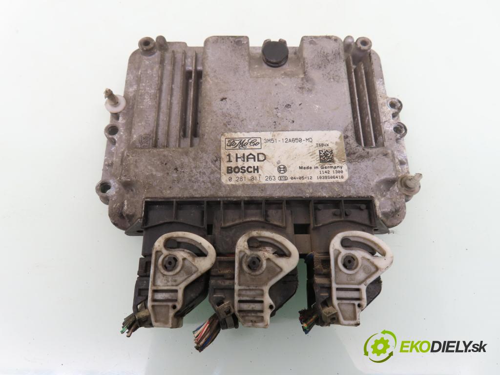 FORD FOCUS C-MAX (DM2) MINIVAN 2004 80,00 1.6 TDCi 109 - G8DA 1560,00 Riadiaca jednotka Motor 0281011263 ; 3M5112A650MD