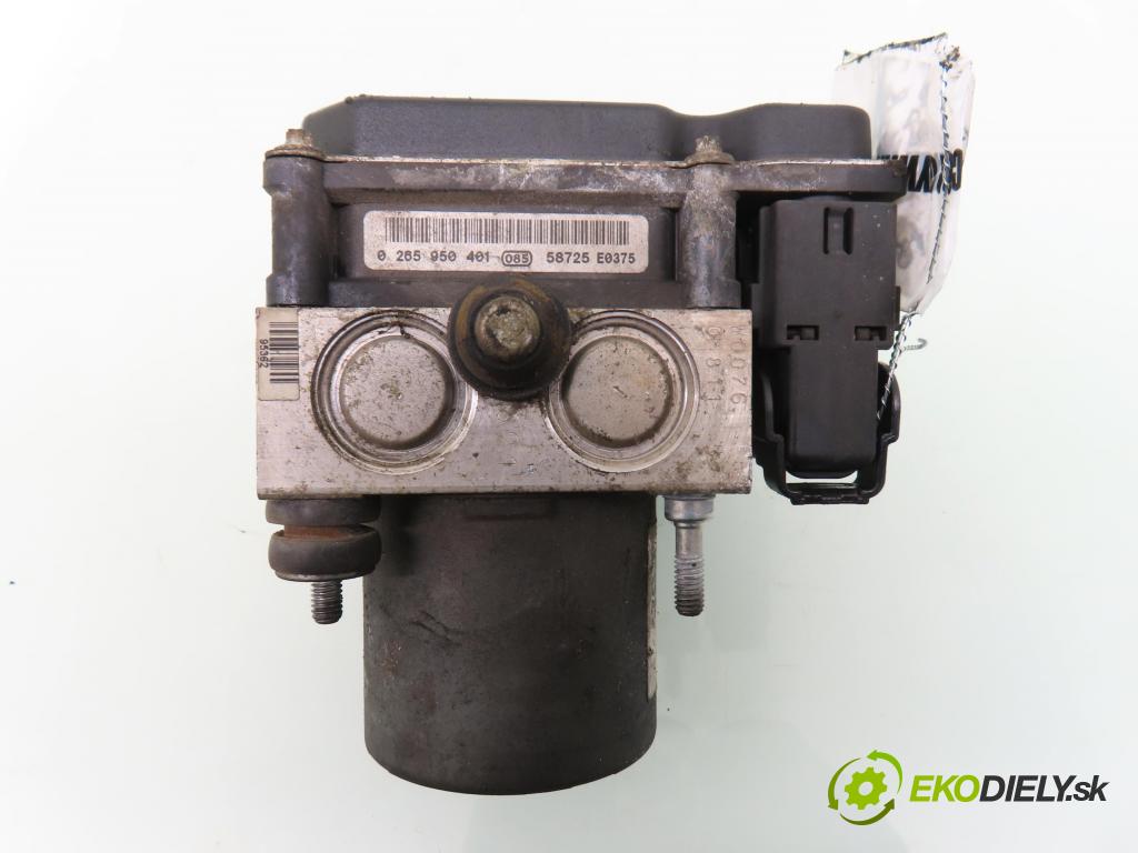 FIAT GRANDE PUNTO (199_) HB 2006 96,00 1.9 D Multijet 130 8V - 199 A5.000 1910,00 Pumpa ABS 0265950401 ; 55700424 (Pumpa ABS)