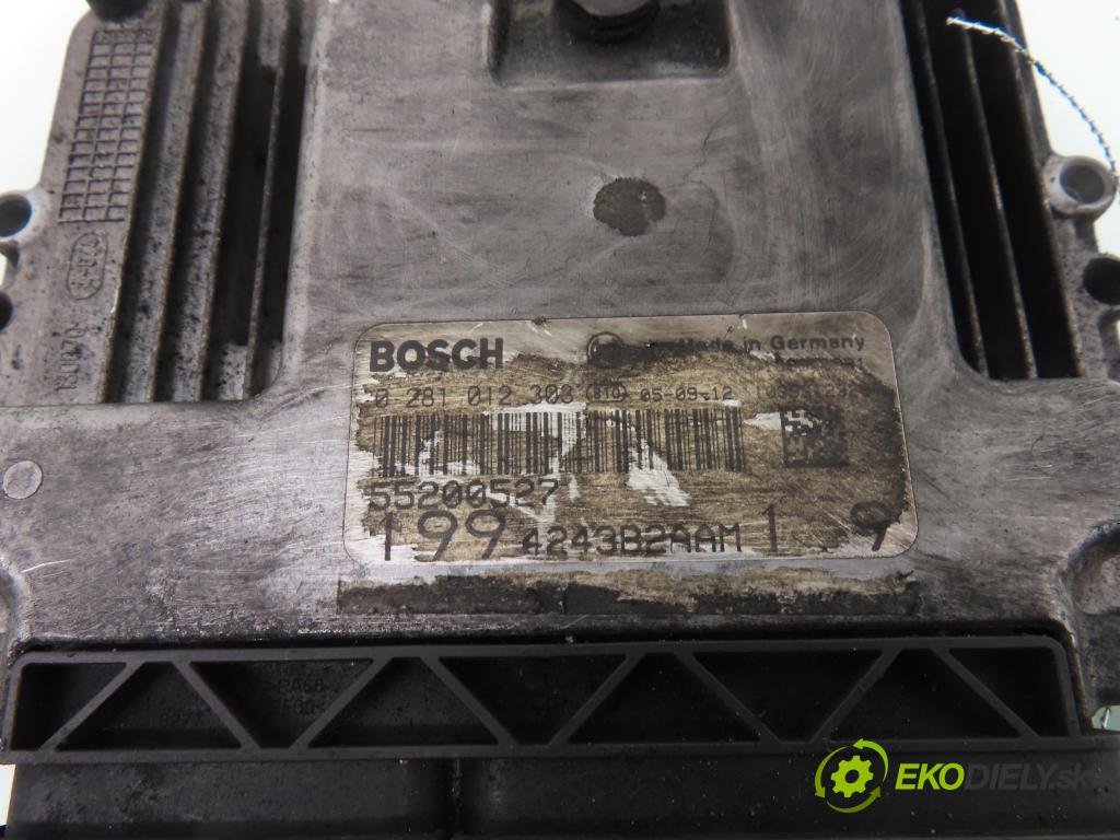 FIAT GRANDE PUNTO (199_) HB 2006 96,00 1.9 D Multijet 130 8V - 199 A5.000 1910,00 Riadiaca jednotka Motor 0281012303 ; 55200527
