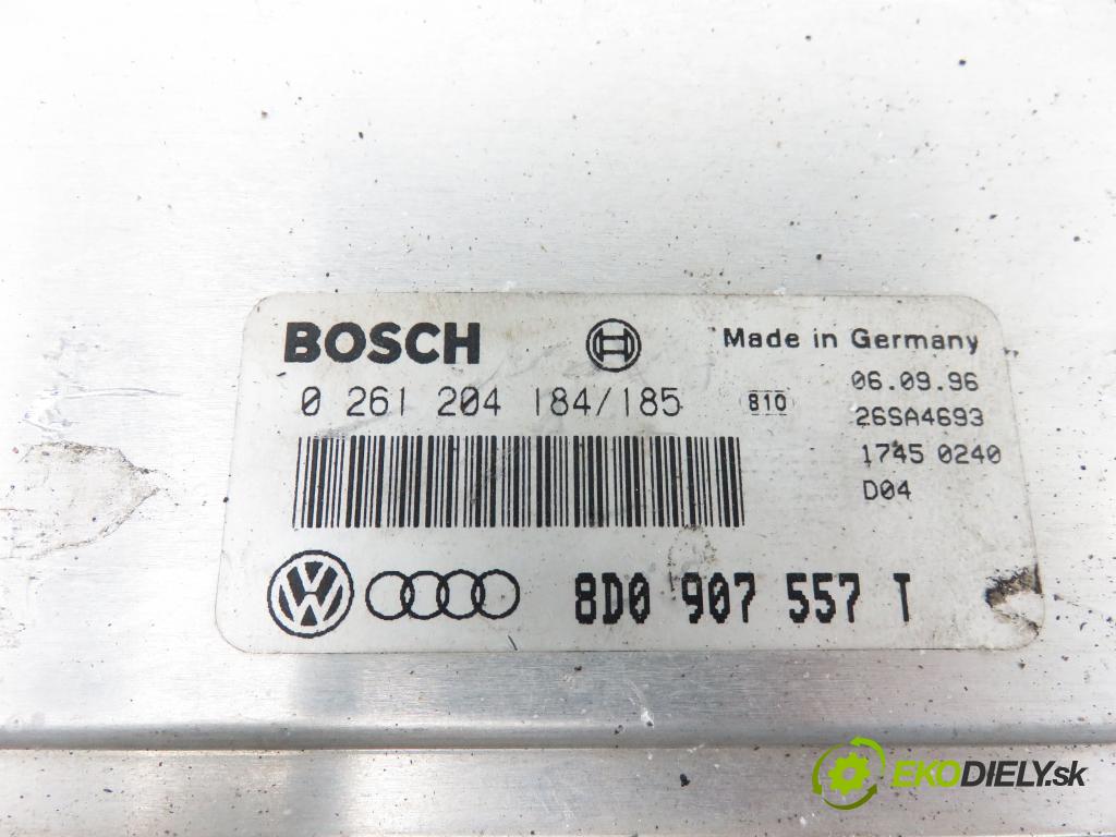 AUDI A4 (8D2, B5) SEDAN 1997 110,00 1.8 T 150 - AEB 1781,00 Riadiaca jednotka Motor 0261204184185 ; 8D0907557T