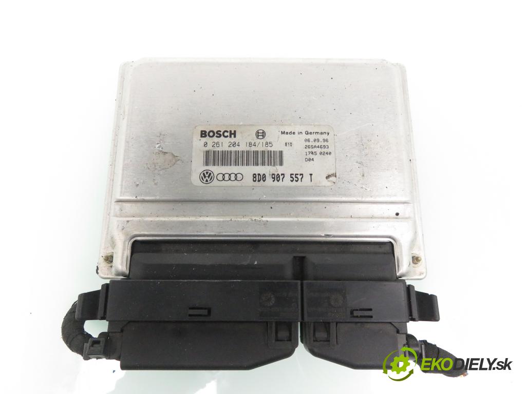 AUDI A4 (8D2, B5) SEDAN 1997 110,00 1.8 T 150 - AEB 1781,00 Riadiaca jednotka Motor 0261204184185 ; 8D0907557T