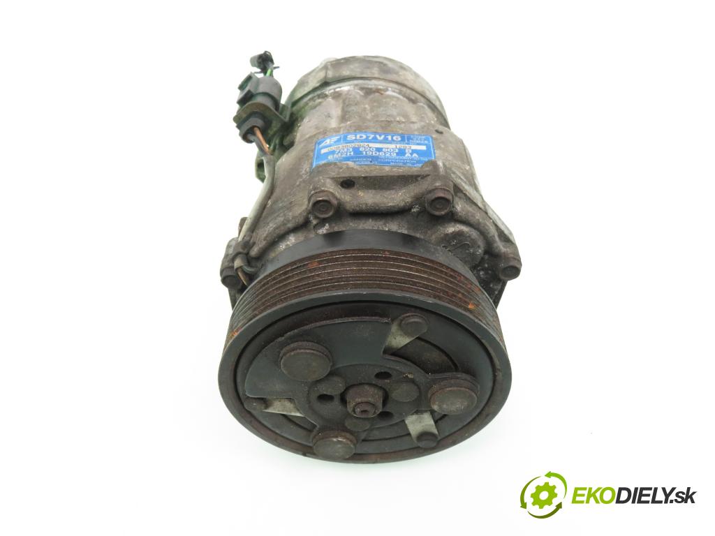 VW SHARAN (7M8, 7M9, 7M6) MINIVAN 2002 150,00 2.8 V6 24V 4motion - AYL 2792,00 KOMPRESOR: klimatizácie 7M3820803B ; 1283 (Kompresor klimatizácie)