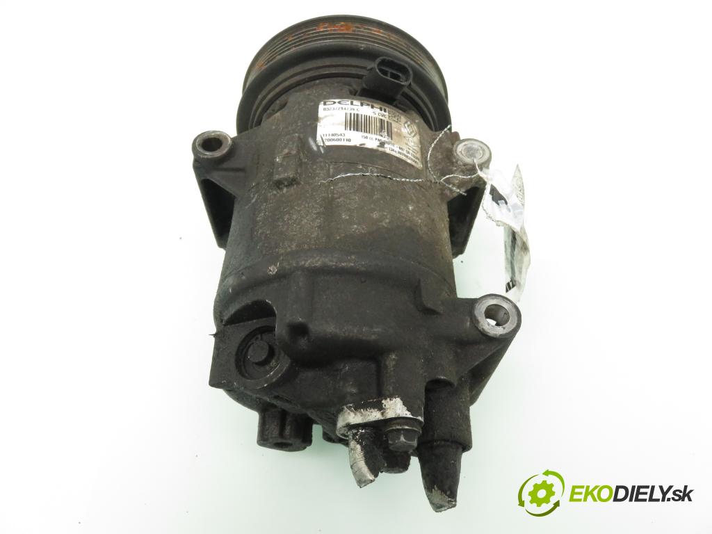 RENAULT SCENIC II (JM0/1_) MINIVAN 2007 78,00 1.5 dCi 106 - K9K 732 1461,00 KOMPRESOR: klimatizácie 8200600110 ; 01140543 (Kompresor klimatizácie)