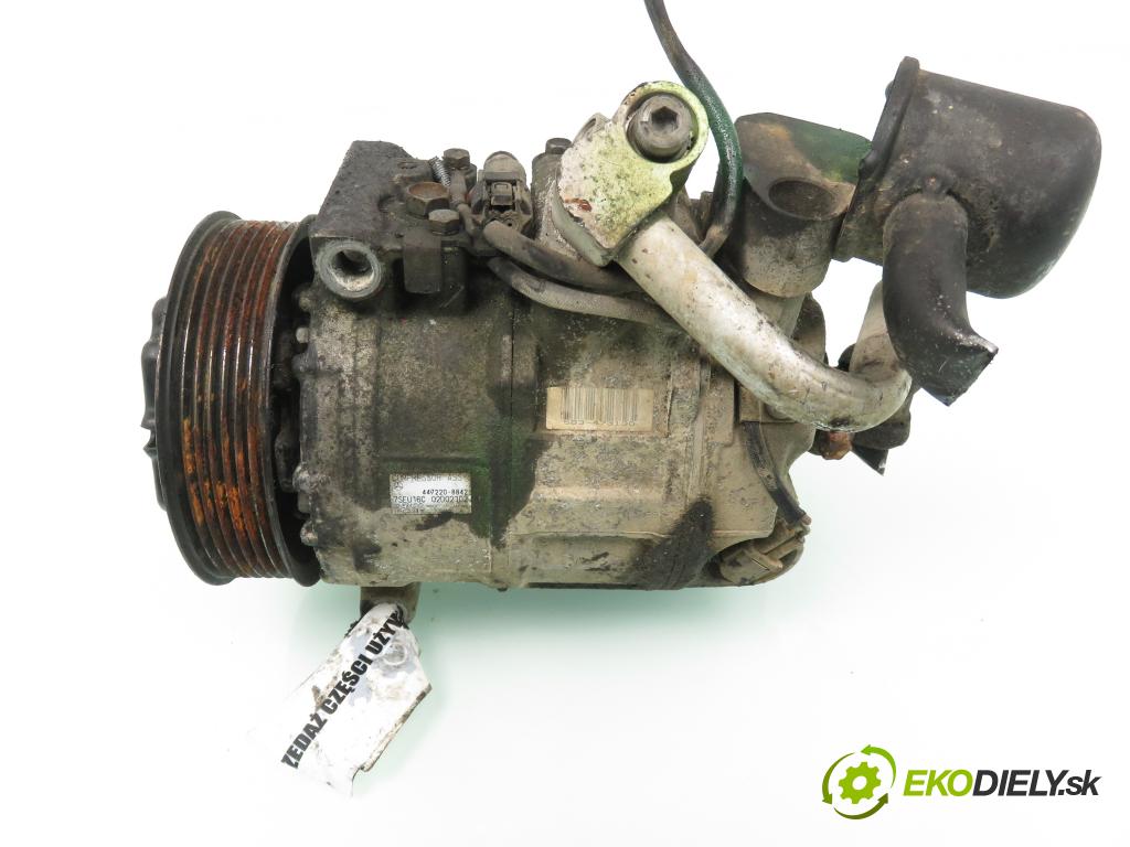 MERCEDES-BENZ KLASA C (W203) SEDAN 2000 120,00 C 200 Kompressor (203.042) - M 271.940 1796,00 KOMPRESOR: klimatizácie 4472208842 ; 7SEU16C (Kompresor klimatizácie)