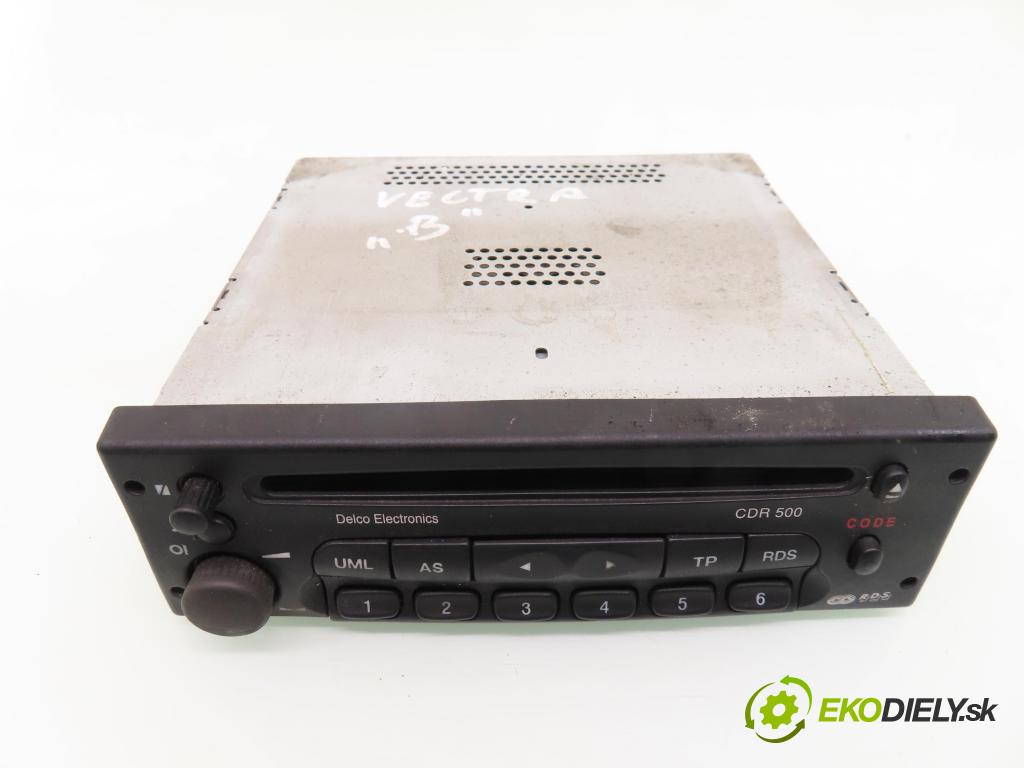 OPEL ASTRA G liftback (T98) HB 2000 60,00 2.0 DI - X 20 DTL 1995,00 RADIO CD 90566821 ; CDR500