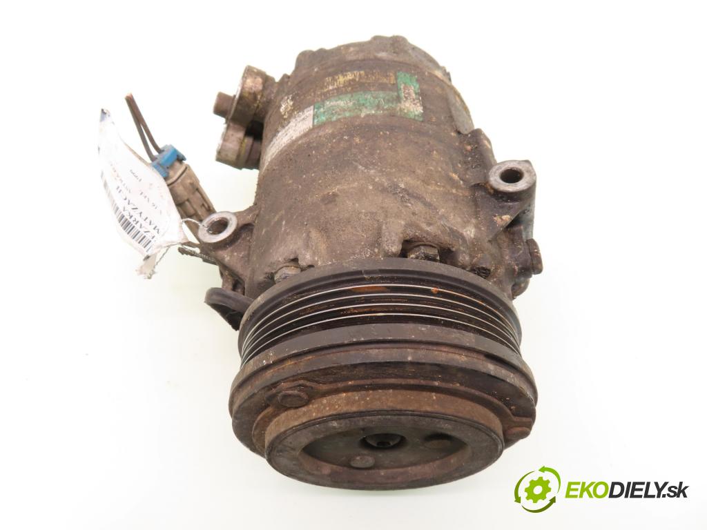 OPEL ASTRA G liftback (T98) HB 1999 74,00 1.6 16V - X 16 XEL 1598,00 KOMPRESOR: klimatizácie 09174396 (Kompresor klimatizácie)