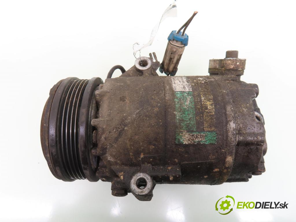 OPEL ASTRA G liftback (T98) HB 1999 74,00 1.6 16V - X 16 XEL 1598,00 KOMPRESOR: klimatizácie 09174396 (Kompresor klimatizácie)