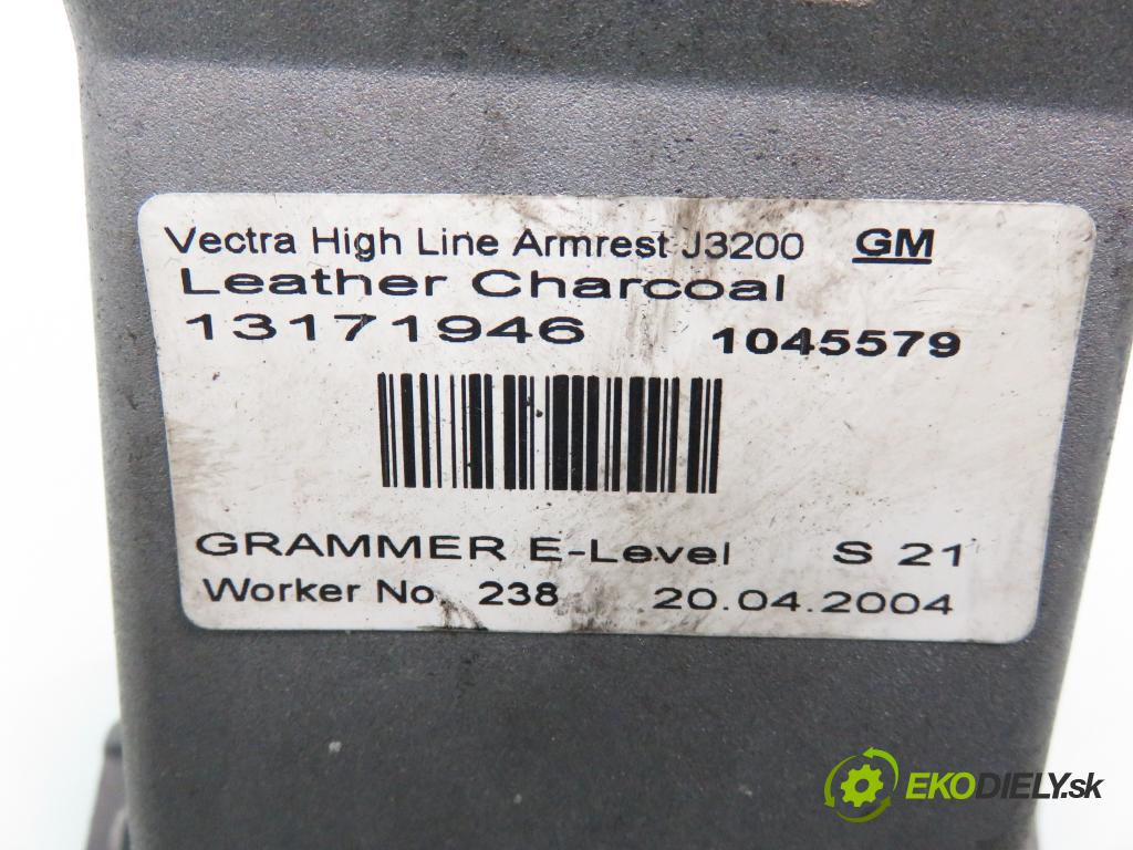 OPEL VECTRA C Kombi (Z02) KOMBI 2004 88,00 1.9 CDTI - Z 19 DT 1910,00 Lakťová opierka 13171946