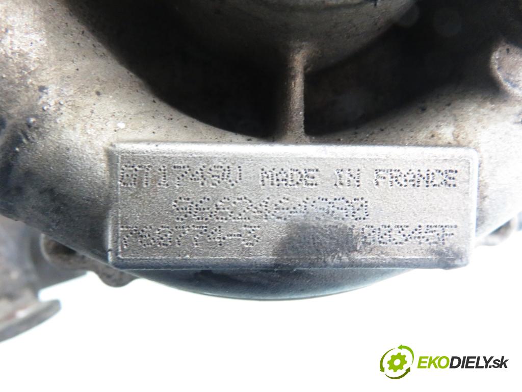 VOLVO V50 (MW) KOMBI 2004 100,00 2.0 D 136 - D 4204 T (PSA) 1997,00 RYCHLONABÍJEČKA: 9662464980 ; GT1749V (Turbodúchadla (kompletní))