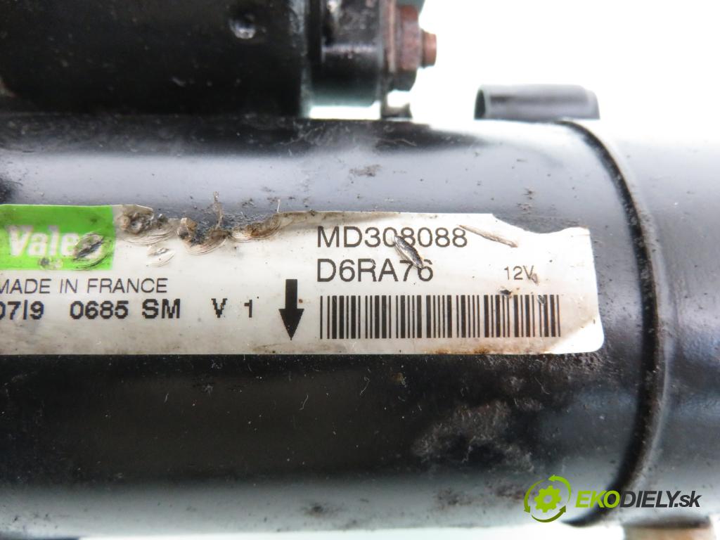 MITSUBISHI SPACE STAR nadwozie wielkoprzestrzenne (MPV) (DG_A) MINIVAN 2000 61,00 1.3 16V (DG1A) - 4G13 (16V) 1299,00 Štartér MD308088 ; D6RA76 (Štartér)