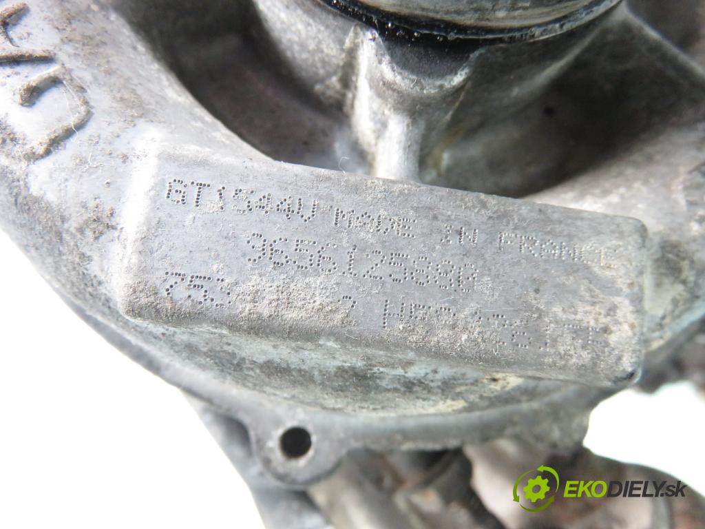 FORD FOCUS C-MAX (DM2) MINIVAN 2004 80,00 1.6 TDCi 109 - G8DA 1560,00 RYCHLONABÍJEČKA: 9656125880 ; GT1544V (Turbodúchadla (kompletní))