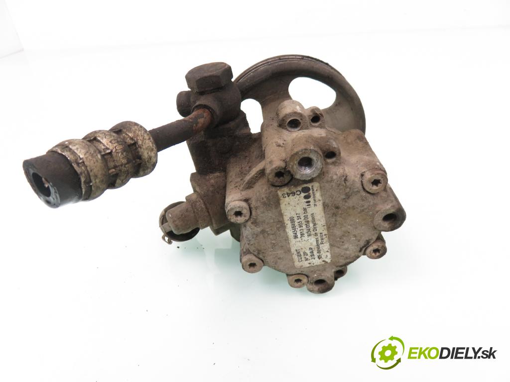 FIAT DUCATO Skrzynia (244_) FURGON 2005 62,00 2.0 JTD 8V 84 - RHV (PSA) 1997,00 Pumpa servočerpadlo 9645464980 ; 7613955517 (Servočerpadlo, pumpa riadenia)