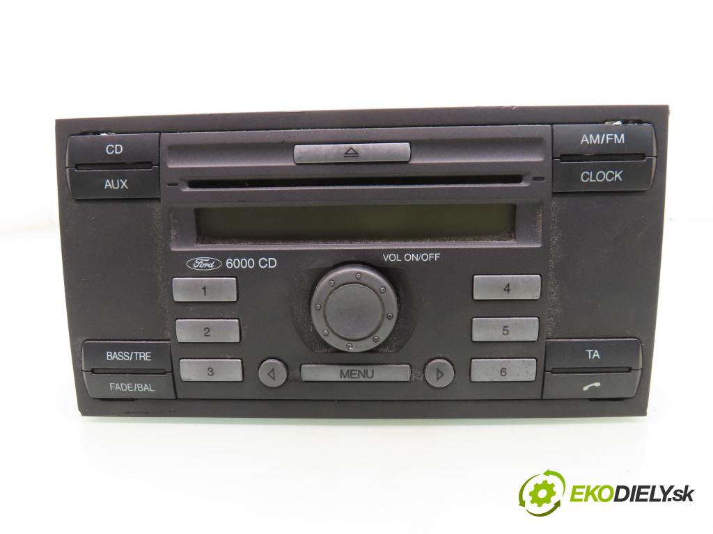 FORD FOCUS C-MAX (DM2) MINIVAN 2006 85,00 1.8 TDCi - KKDA 1753,00 RADIO CD 6S6118C815AF