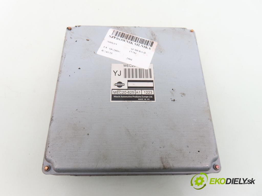 NISSAN ALMERA II (N16) HB 2001 84,00 1.8 - QG18DE 1769,00 Riadiaca jednotka Motor MEC20625