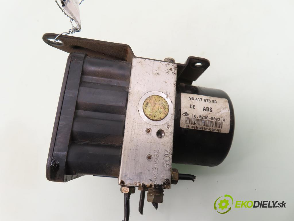 CITROEN C5 I (DC_) LIFTBACK 2002 100,00 2.0 16V (DCRFNC, DCRFNF) - RFN (EW10J4) 1997,00 Pumpa ABS 10096011103 ; 9641767380 (Pumpa ABS)