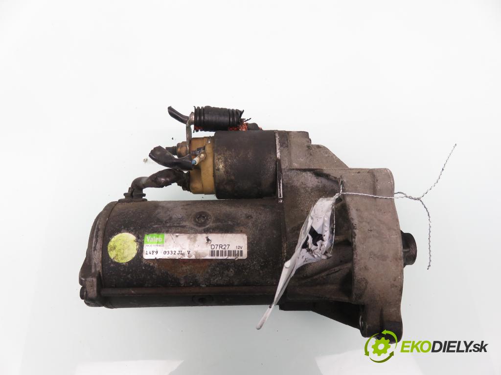 CITROEN BERLINGO / BERLINGO FIRST nadwozie wielkoprzestrzenne (MPV) KOMBIVAN 1999 51,00 1.9 D (MFWJZ) - WJZ (DW8) 1868,00 Štartér D7R27 (Štartér)