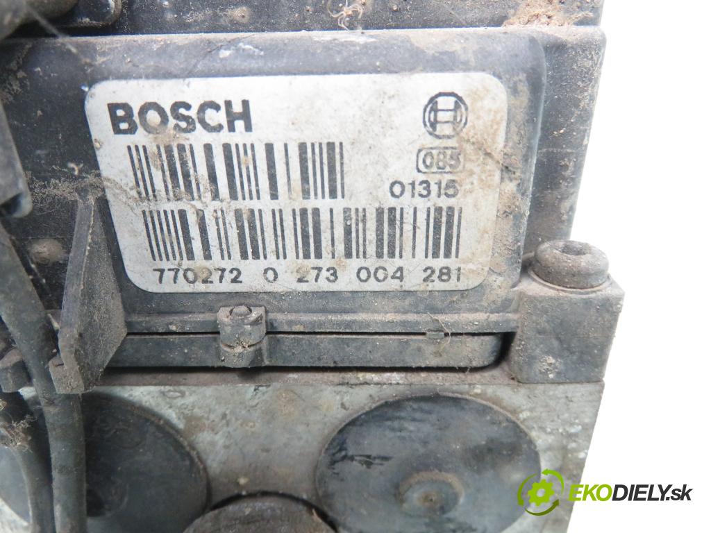 AUDI A4 (8D2, B5) SEDAN 1997 110,00 1.8 T 150 - AEB 1781,00 Pumpa ABS 0273004281 ; 0265216559 ; 8E0614111AB (Pumpa ABS)