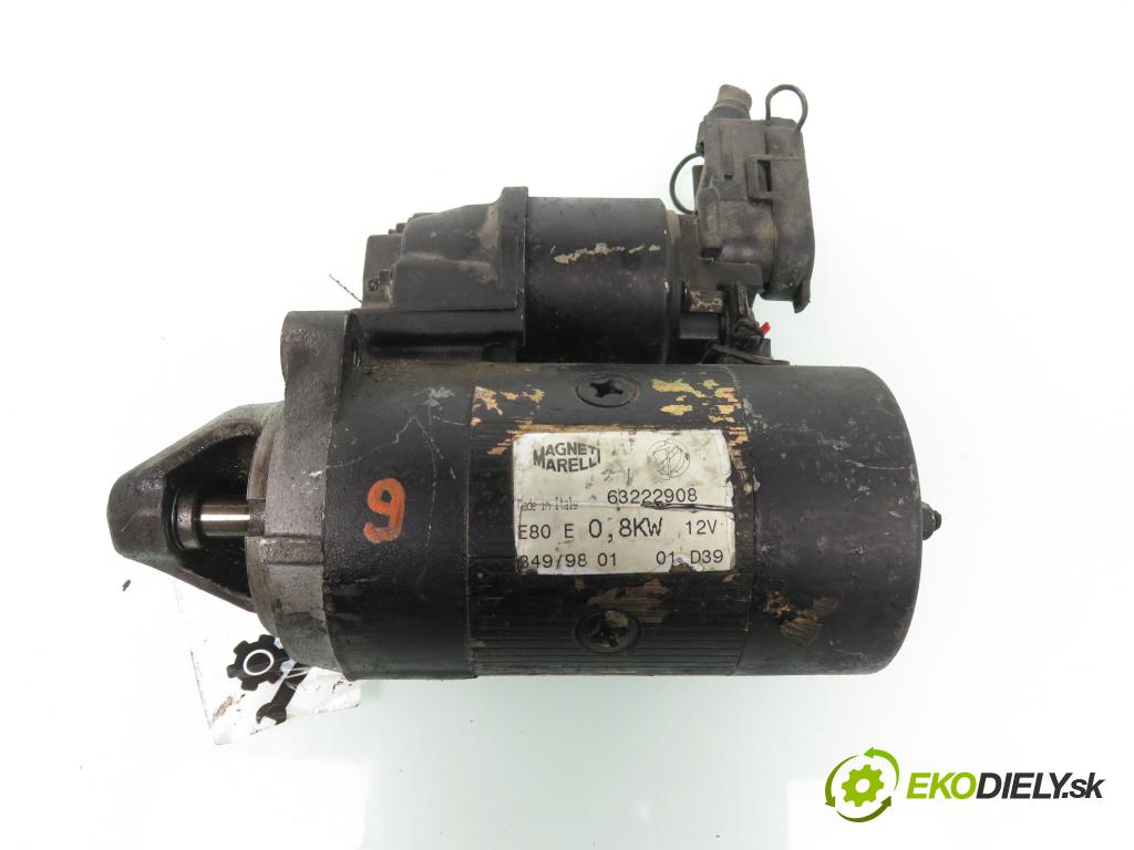 FIAT SEICENTO / 600 (187_) HB 1999 29,00 0.9 39 - 1170 A1.046 899,00 startér 63222908 (Startér)