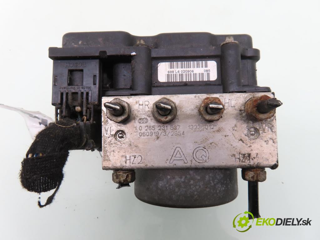 OPEL CORSA D (S07) HB 2006 59,00 1.2 - Z 12 XEP 1229,00 Pumpa ABS 0265800422 ; 0265231537 ; 13236012 (Pumpa ABS)