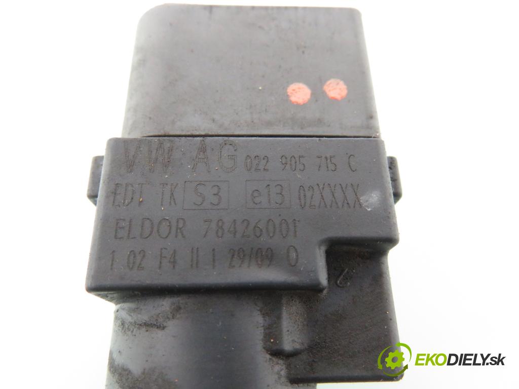 VW SHARAN (7M8, 7M9, 7M6) MINIVAN 2002 150,00 2.8 V6 24V 4motion - AYL 2792,00 Cievka zapaľovacia 022905715C