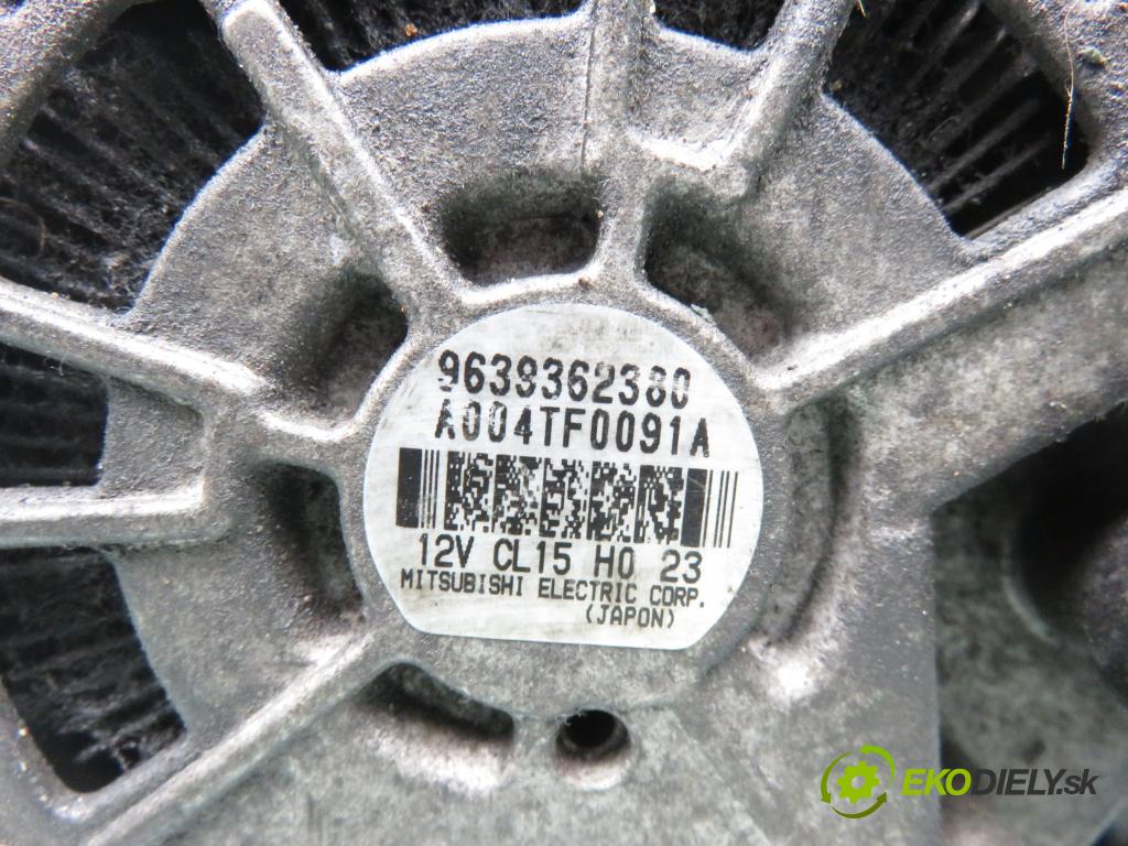 CITROEN XSARA PICASSO (N68) MINIVAN 2001 66,00 2.0 HDi 8V 90 - RHY 1997,00 Alternátor 9639362380 ; A004TF0091A (Alternátory)