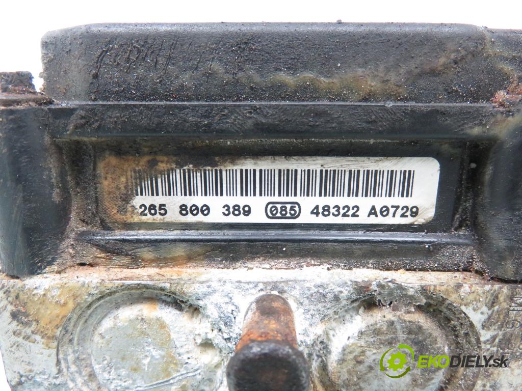 HYUNDAI GETZ (TB) HB 2004 46,00 1.1 - G4HD 1086,00 Pumpa ABS 0265800389 ; 0265231357 ; 589101C310 (Pumpa ABS)