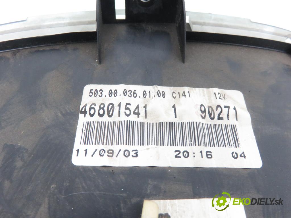 FIAT PANDA (169_) HB 2003 40,00 1.1 54 - 187 A1.000 1108,00 spinačka / imobilizéra IMMO / Riadiaca jednotka IAW5AFSM ; 6160107002 ; 55192634