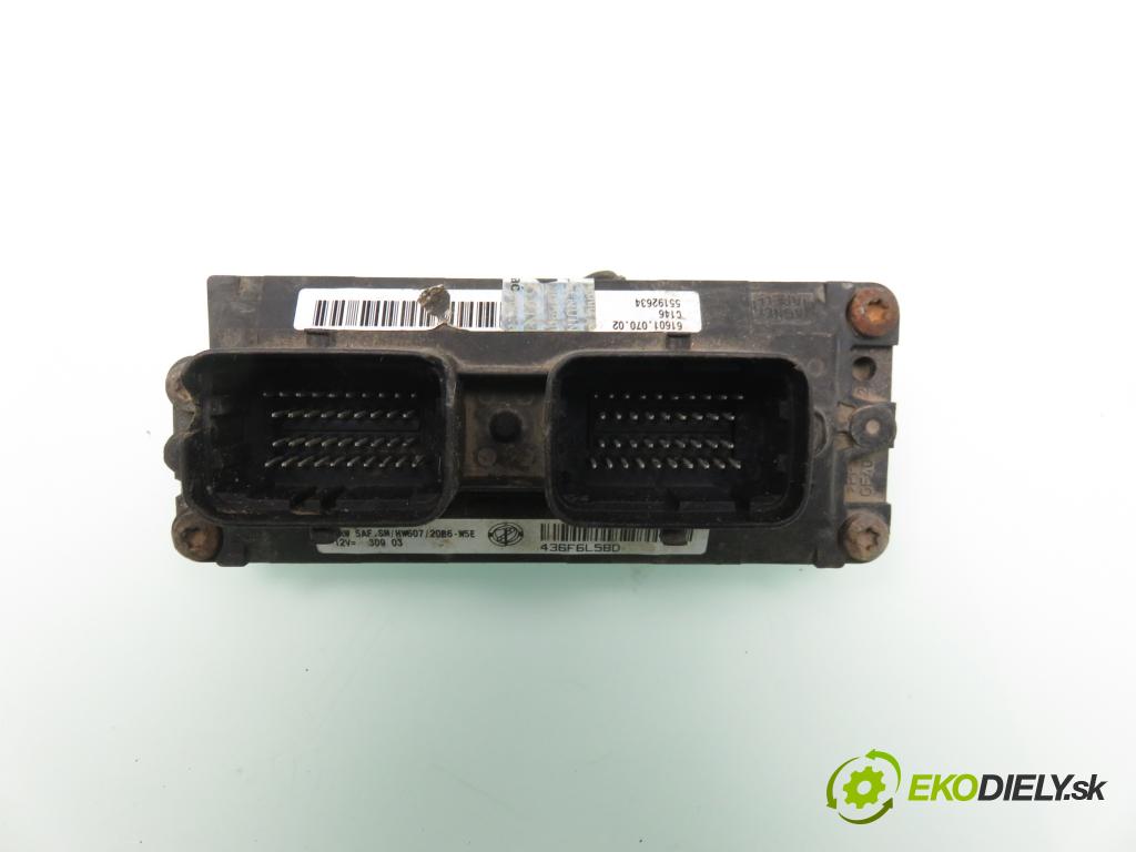 FIAT PANDA (169_) HB 2003 40,00 1.1 54 - 187 A1.000 1108,00 spinačka / imobilizéra IMMO / Riadiaca jednotka IAW5AFSM ; 6160107002 ; 55192634