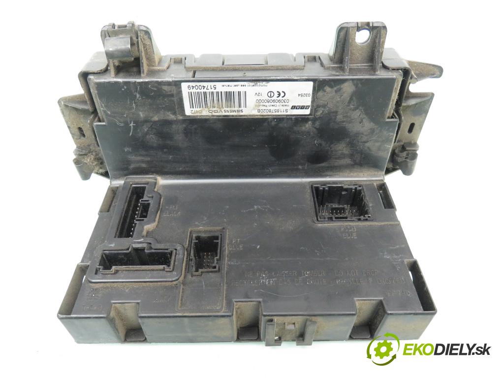 FIAT PANDA (169_) HB 2003 40,00 1.1 54 - 187 A1.000 1108,00 spinačka / imobilizéra IMMO / Riadiaca jednotka IAW5AFSM ; 6160107002 ; 55192634