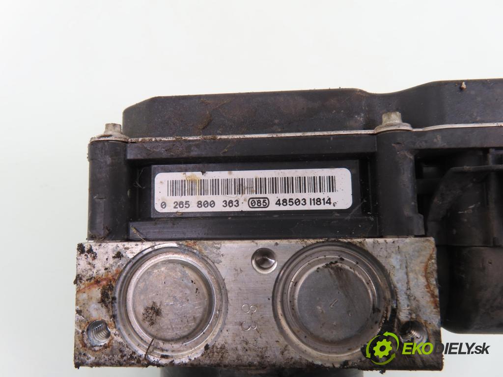 SKODA FABIA I (6Y2) HB 2004 47,00 1.2 - AZQ 1198,00 Pumpa ABS 0265800363 ; 0265231426 ; 6Q0614117L (Pumpa ABS)