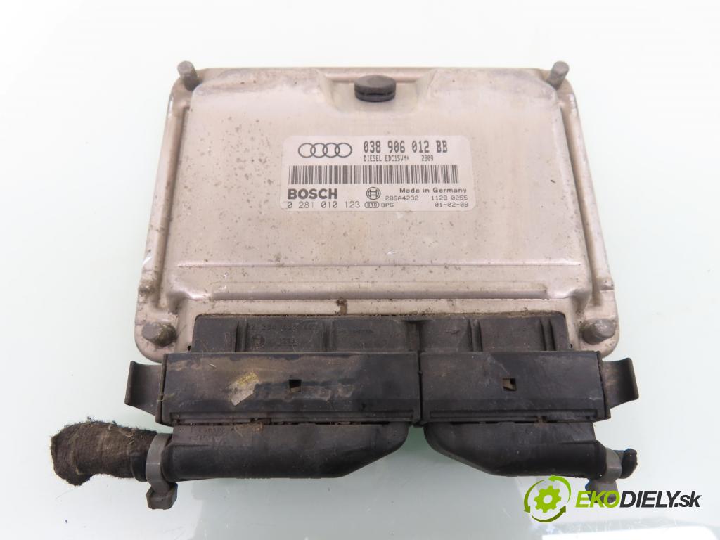 AUDI A3 (8L1) HB 2001 81,00 1.9 TDI 110 - AHF 1896,00 Riadiaca jednotka Motor 038906012BB ; 0281010123