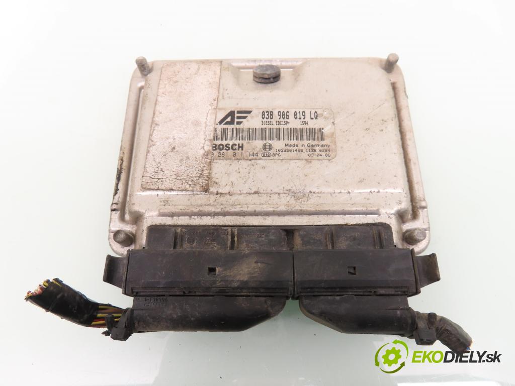 VW SHARAN (7M8, 7M9, 7M6) MINIVAN 2003 85,00 1.9 TDI PD 115 - AUY 1896,00 Riadiaca jednotka Motor 038906019LQ ; 0281011144