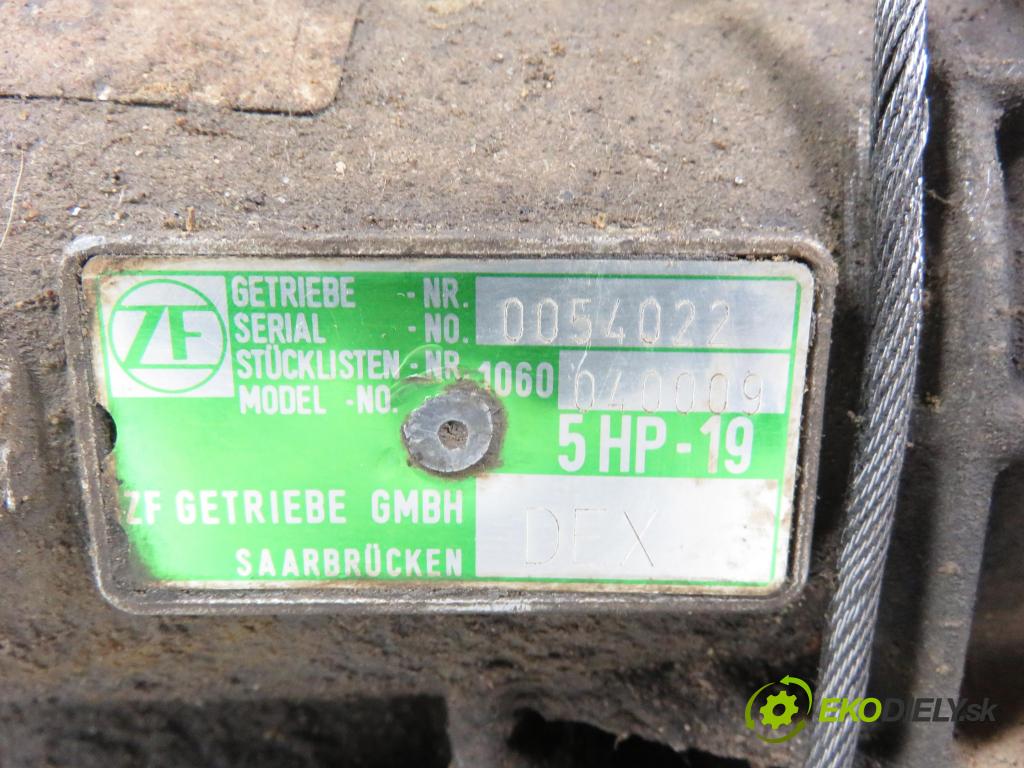AUDI A6 Avant (4B5, C5) KOMBI 1998 142,00 2.8 quattro - ACK 2771,00 Prevodovka automatická DEX ; 5HP19