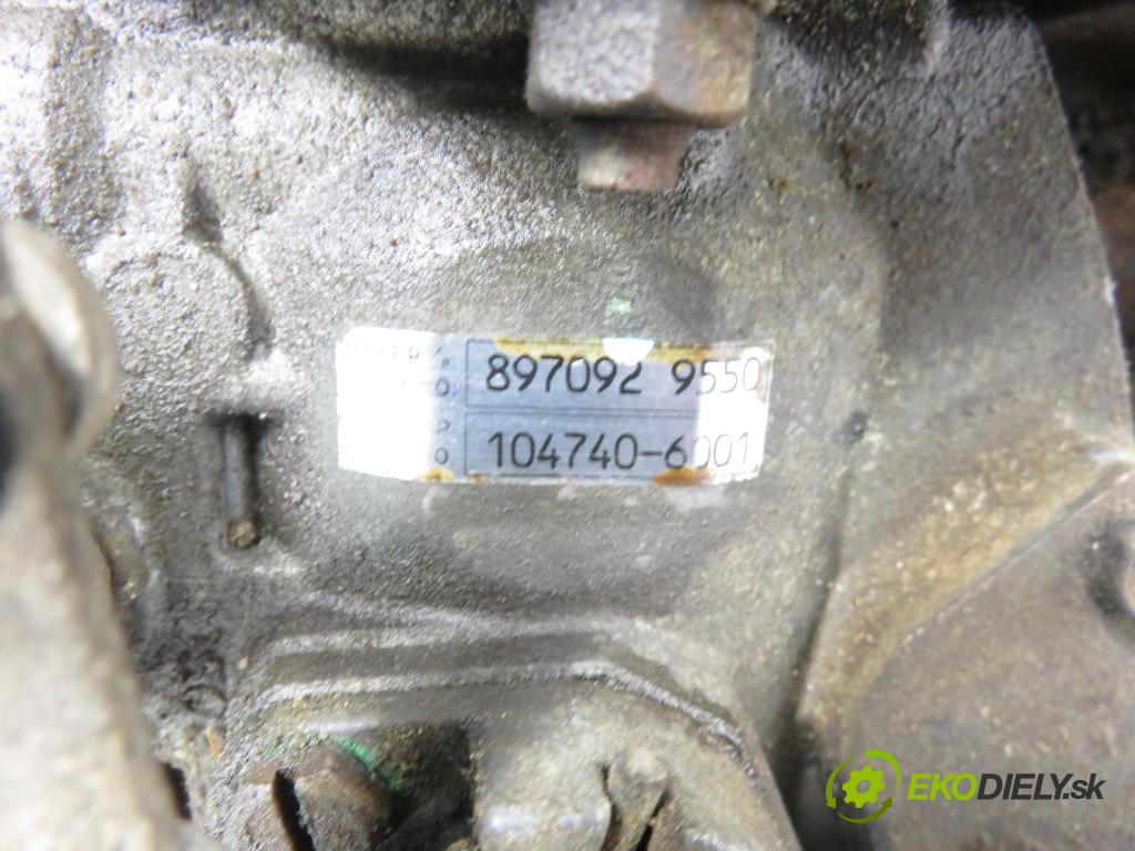 OPEL ASTRA F (T92) HB 1995 60,00 1.7 TDS - 17 DT (TC4EE1) 1686,00 Motor DIESEL 17DT ; 8970929550