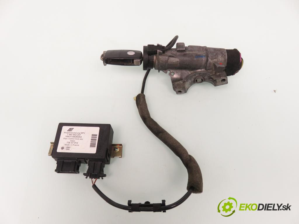 VW SHARAN (7M8, 7M9, 7M6) MINIVAN 2001 85,00 1.9 TDI PD 115 - AUY 1896,00 spínačka 4B0905851B ; 7M3953257 (Spínací skříňky a klíče)