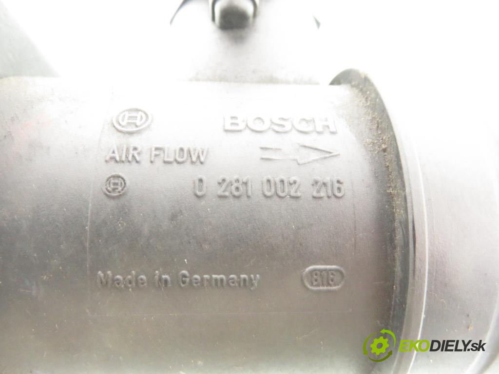 VW PASSAT B5 (3B2) SEDAN 1998 74,00 1.9 TDI - AVB 1896,00 váha vzduchu vzduchu 0281002216