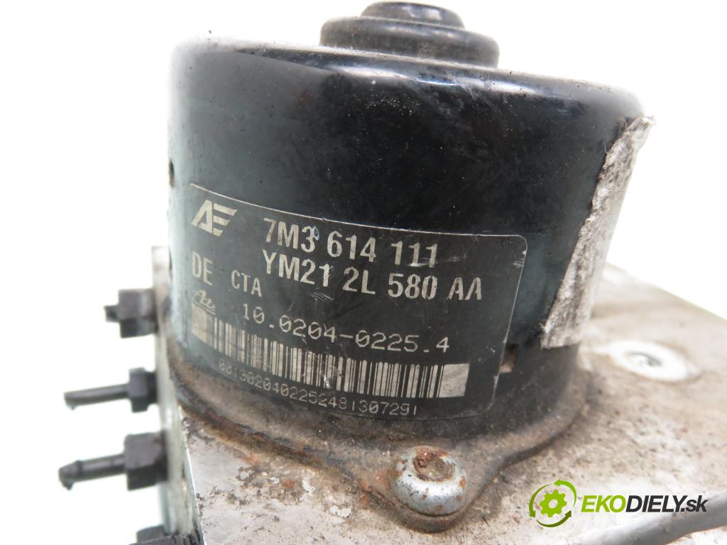VW SHARAN (7M8, 7M9, 7M6) MINIVAN 2001 85,00 1.9 TDI PD 115 - AUY 1896,00 Pumpa ABS 7M3907379B ; 10094703093 ; 7M3614111 (Pumpa ABS)