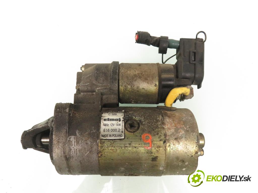 FIAT UNO (146_) HB 2000 30,00 0.9 - 100 GL.000 903,00 startér 8160002 ; C329 (Startér)