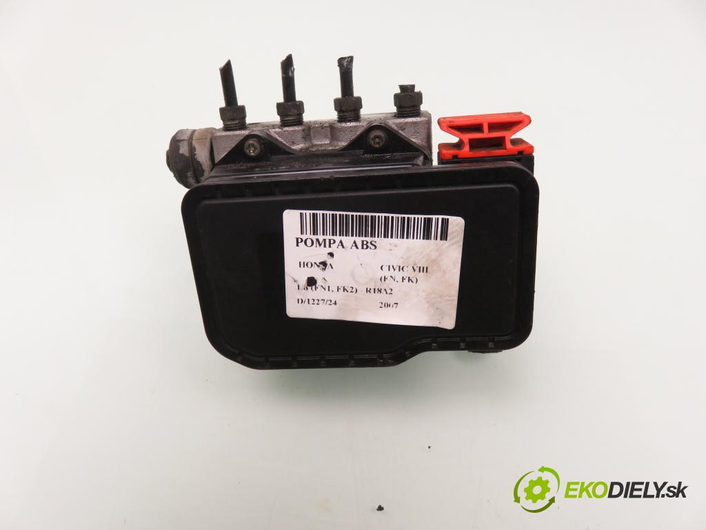HONDA CIVIC VIII (FN, FK) SEDAN 2007 103,00 1.8 (FN1, FK2) - R18A2 1799,00 Pumpa ABS SNAA5 (Pumpa ABS)