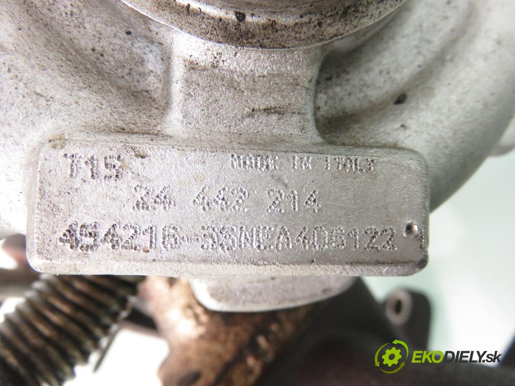 OPEL ZAFIRA A Nadwozie Wielkopojemne (MPV) (T98)  MINIVAN 2000 60,00 2.0 DI - X 20 DTL 1995,00 Turbodúchadlo 24442214 ; T15 ; 90500926 (Turbodúchadlo (kompletné))