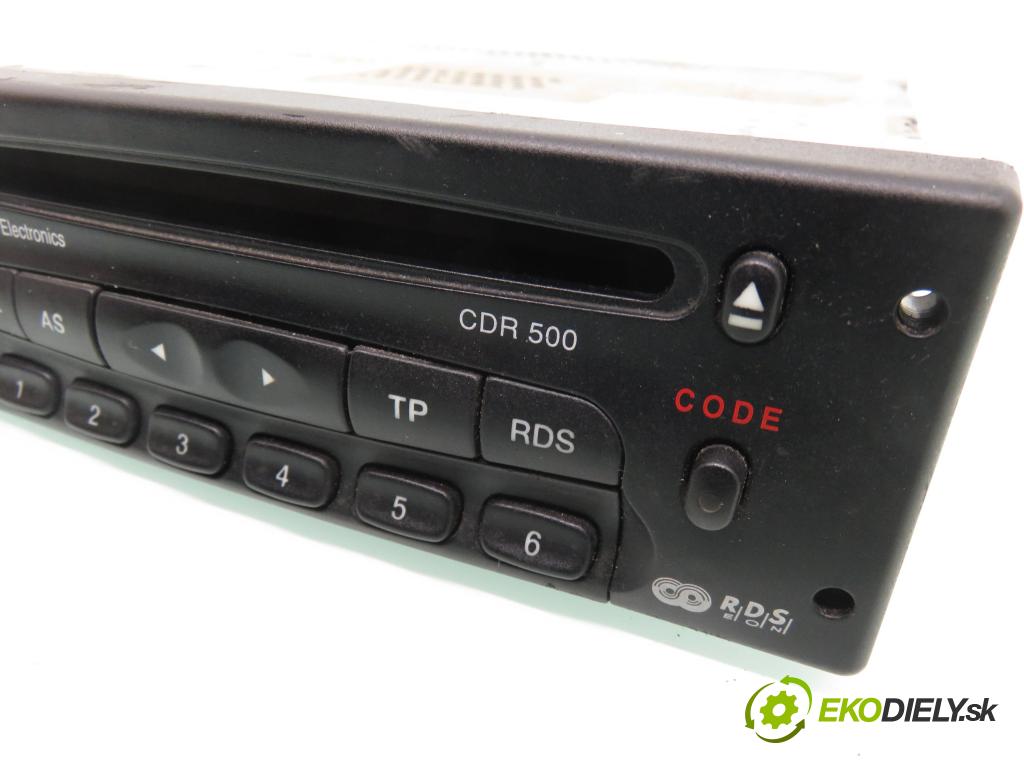 OPEL ASTRA G Kombi (T98) KOMBI 1998 74,00 1.6 16V 100 - X 16 XEL 1598,00 RADIO CD 09136107 ; CDR500