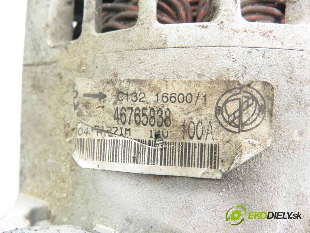ALFA ROMEO 156 (932_) SEDAN 2000 77,00 1.9 JTD 8V 105 - AR 32302 1910,00 Alternátor 46765838 (Alternátor)