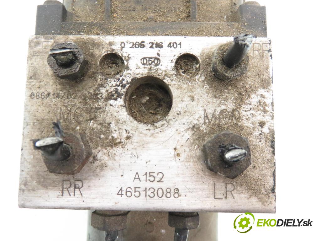 ALFA ROMEO 156 (932_) SEDAN 2000 77,00 1.9 JTD 8V 105 - AR 32302 1910,00 Pumpa ABS 0273004483 ; 0265216401 ; 46513088 (Pumpa ABS)